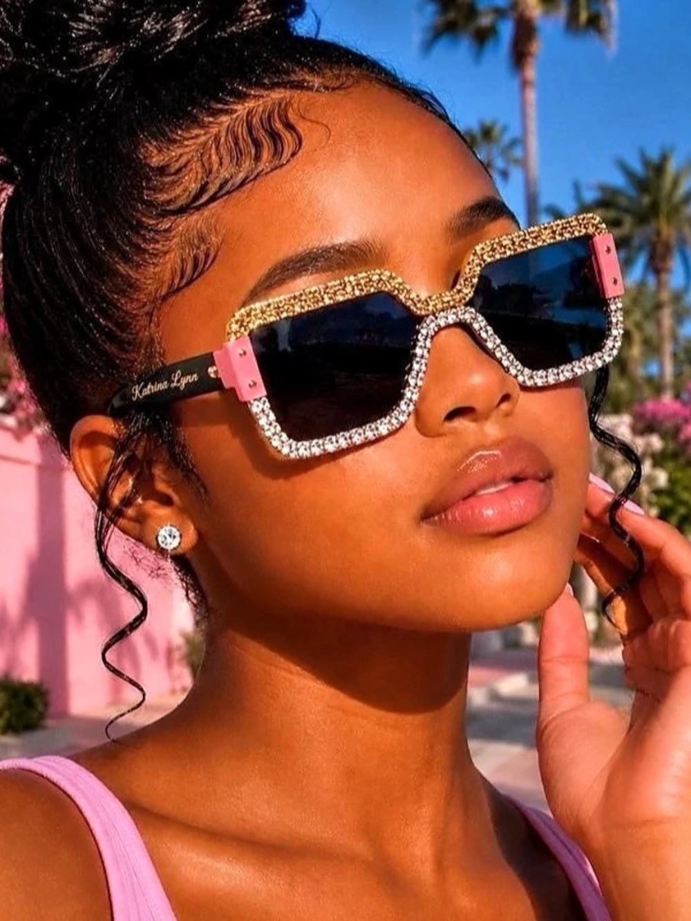 Katrina Lynn stylish fashion sunglasses
